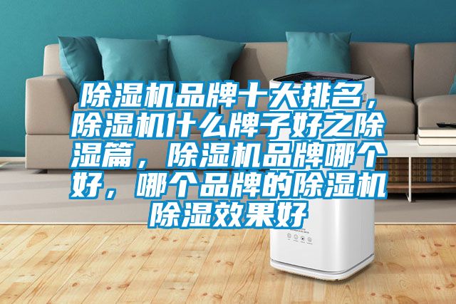 除濕機品牌十大排名，除濕機什么牌子好之除濕篇，除濕機品牌哪個(gè)好，哪個(gè)品牌的除濕機除濕效果好