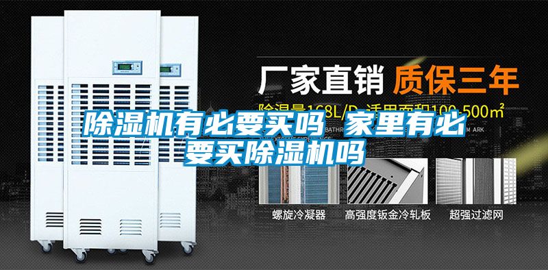 除濕機有必要買(mǎi)嗎 家里有必要買(mǎi)除濕機嗎