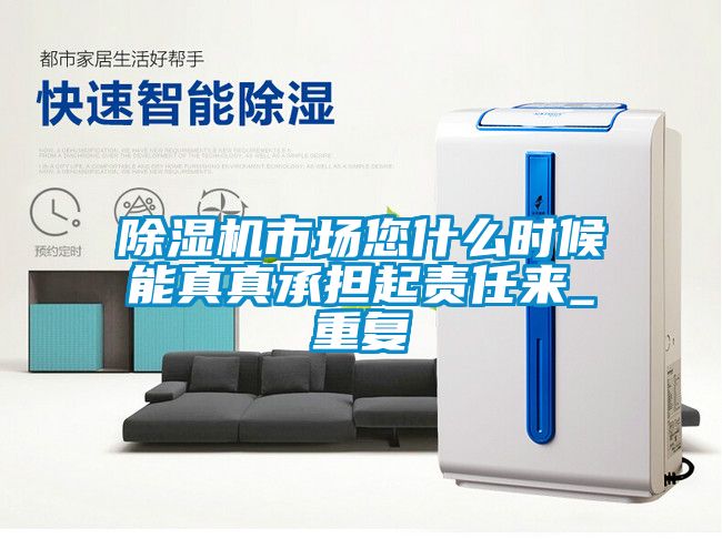 除濕機市場(chǎng)您什么時(shí)候能真真承擔起責任來(lái)_重復