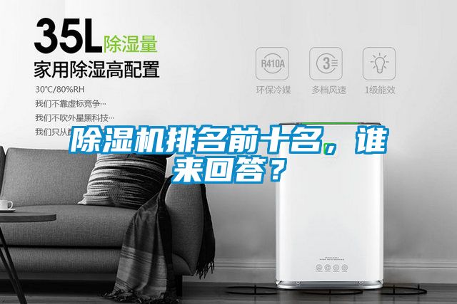除濕機排名前十名，誰(shuí)來(lái)回答？