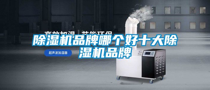 除濕機品牌哪個(gè)好十大除濕機品牌