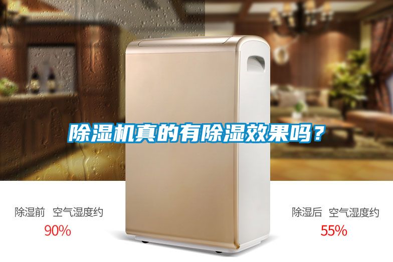 除濕機真的有除濕效果嗎？