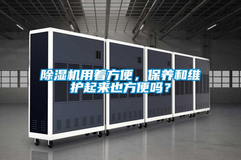 除濕機用著(zhù)方便，保養和維護起來(lái)也方便嗎？