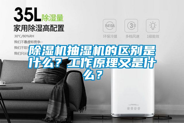 除濕機抽濕機的區別是什么？工作原理又是什么？