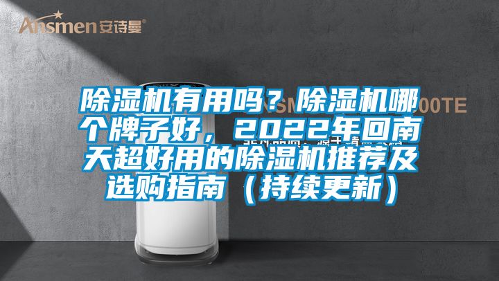 除濕機有用嗎？除濕機哪個(gè)牌子好，2022年回南天超好用的除濕機推薦及選購指南（持續更新）