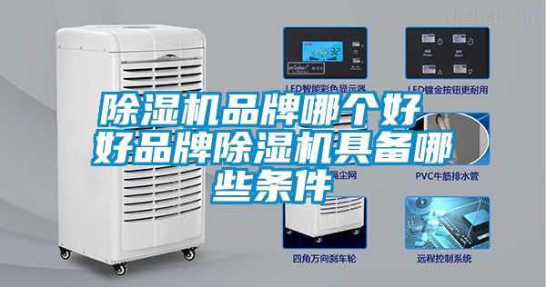 除濕機品牌哪個(gè)好 好品牌除濕機具備哪些條件