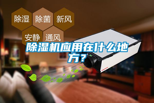 除濕機應用在什么地方？