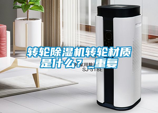 轉輪除濕機轉輪材質(zhì)是什么？_重復