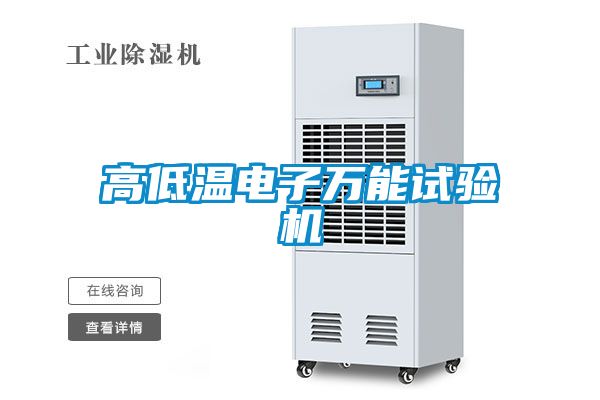 高低溫電子萬(wàn)能試驗機