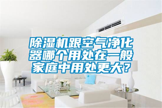 除濕機跟空氣凈化器哪個(gè)用處在一般家庭中用處更大？