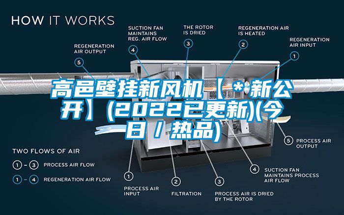 高邑壁掛新風(fēng)機【＊新公開(kāi)】(2022已更新)(今日／熱品)