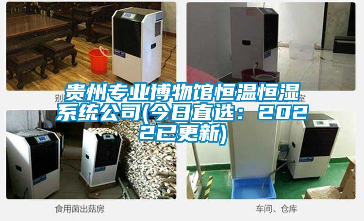 貴州專(zhuān)業(yè)博物館恒溫恒濕系統公司(今日直選：2022已更新)