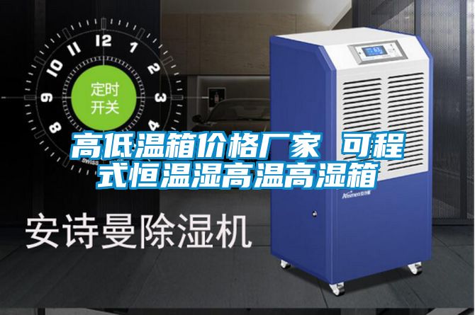 高低溫箱價(jià)格廠(chǎng)家 可程式恒溫濕高溫高濕箱