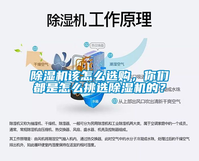 除濕機該怎么選購，你們都是怎么挑選除濕機的？