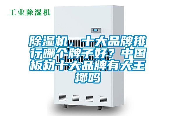 除濕機，十大品牌排行哪個(gè)牌子好？中國板材十大品牌有大王椰嗎