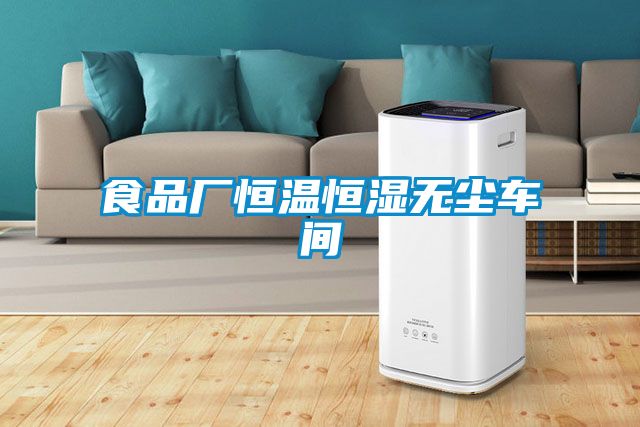 食品廠(chǎng)恒溫恒濕無(wú)塵車(chē)間