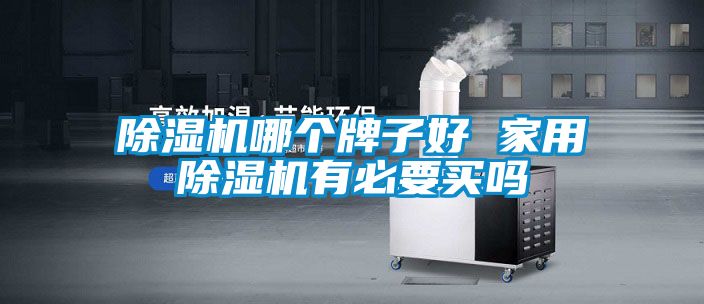 除濕機哪個(gè)牌子好 家用除濕機有必要買(mǎi)嗎