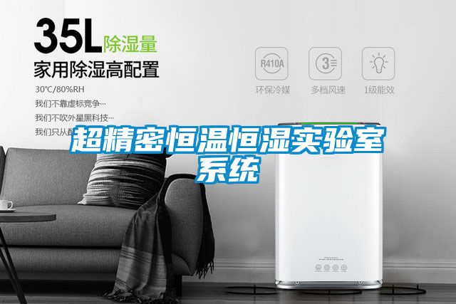 超精密恒溫恒濕實(shí)驗室系統