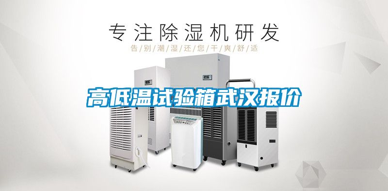 高低溫試驗箱武漢報價(jià)